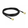 Cavo antenna DeLOCK connettore RP-SMA a connettore RP-SMA LMR/CFD100 5 m
