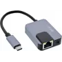 Adattatore di rete InLine 33382I — Gigabit Ethernet, USB-C 3-in-1 (Ethernet, audio, PD)