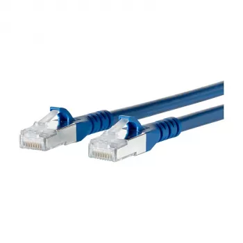 METZ CONNECT 1308450544-E cavo di rete Cat6a S/FTP (S-STP) 0,5 m blu (1308450544-E)