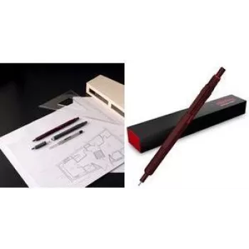 Matita meccanica rotring 600 — corpo in metallo, mina 0,5 mm