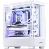 Case Jonsbo TK-5, midi tower, ATX, vetro temperato – bianco