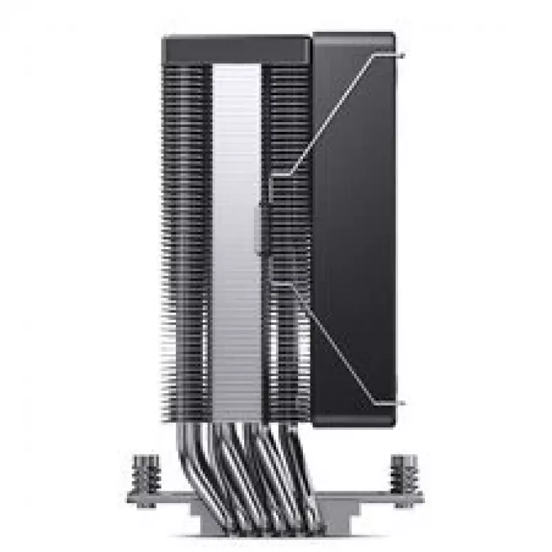 Dissipatore CPU Jonsbo CR-1000 MAX V2 — dissipatore ad aria con ventola PWM, nero