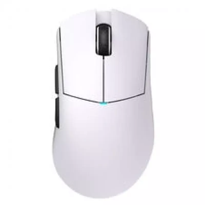 Mouse gaming Lamzu Paro — polling rate 8 kHz, wireless 2,4 GHz, bianco