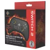 Gamepad Deltaco GAM-198 nero — Bluetooth e USB (Type-C) per Nintendo Switch, Switch 2, Switch OLED, Android, PC