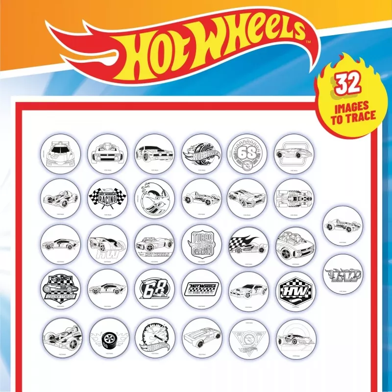 Set proiettore e scuola di disegno Hot Wheels