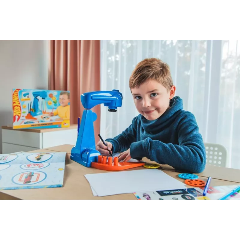 Set proiettore e scuola di disegno Hot Wheels