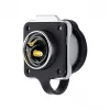 Good Connections IC01-20P303 - S1 - alimentazione (3 poli) - nero - dritto - metallo - plastica - oro - lega di rame