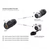 Good Connections IC01-20P303 - S1 - alimentazione (3 poli) - nero - dritto - metallo - plastica - oro - lega di rame