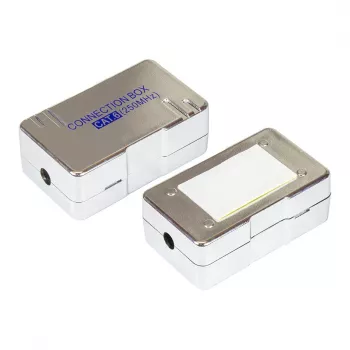 Scatola di connessione/giunzione Cat. 6, LSA, schermata, custodia metallizzata, Good Connections (GC-N0151)