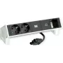 Bachmann 902.936 DESK2 multipresa, bianco (RAL9010), 2x Schuko, 1x USB-C 30 W