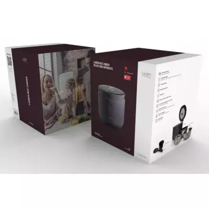 Cuociriso Lauben LBNRCD1500AT 1,5L 500W nero