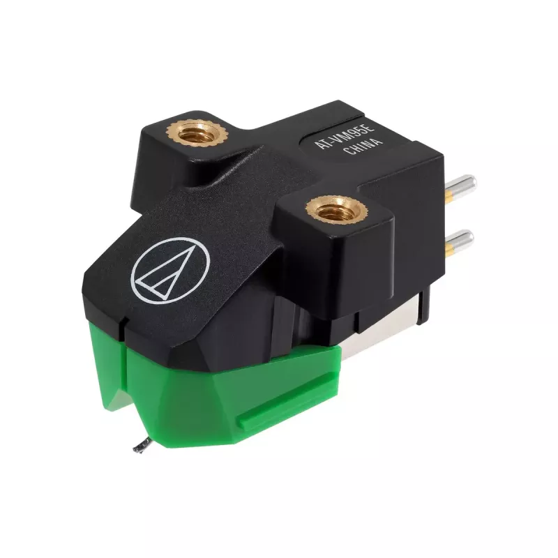 Audio-Technica AT-VM95E/H testina con shell AT-HS6BK preassemblata (nero/verde)