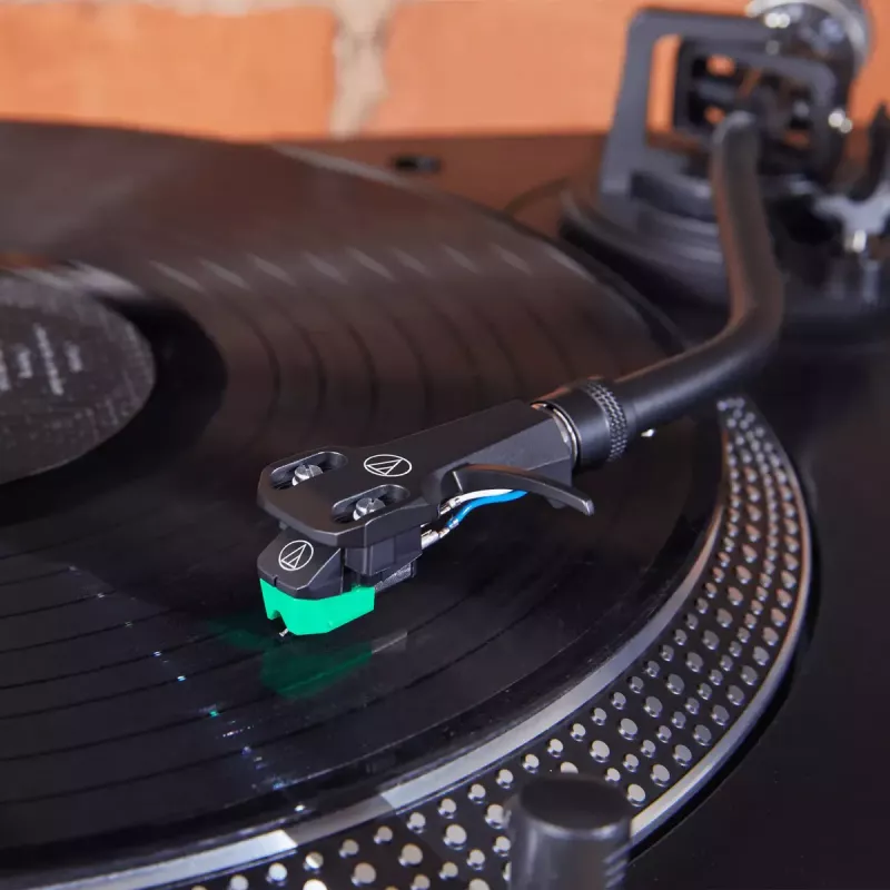 Audio-Technica AT-VM95E/H testina con shell AT-HS6BK preassemblata (nero/verde)