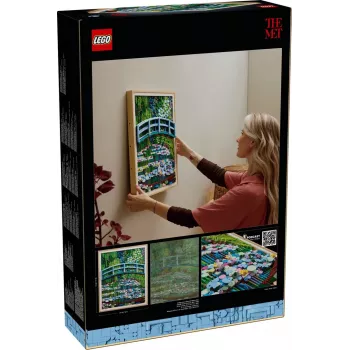LEGO Art 31220 Claude Monet — Ponte giapponese sul laghetto delle ninfee