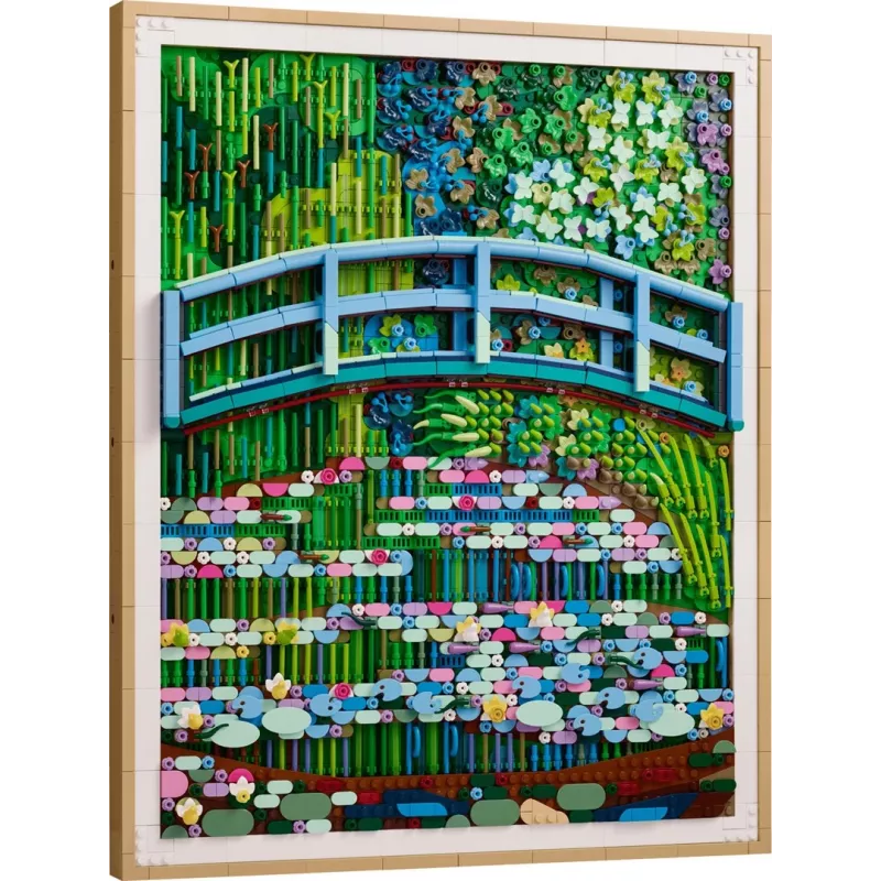 LEGO Art 31220 Claude Monet — Ponte giapponese sul laghetto delle ninfee