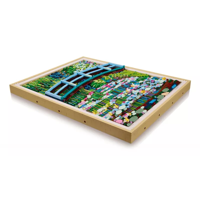 LEGO Art 31220 Claude Monet — Ponte giapponese sul laghetto delle ninfee