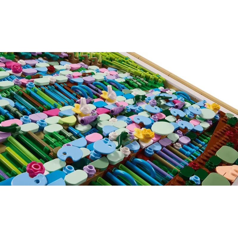 LEGO Art 31220 Claude Monet — Ponte giapponese sul laghetto delle ninfee