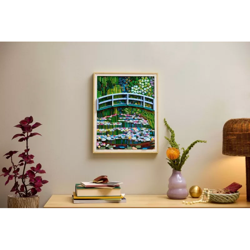 LEGO Art 31220 Claude Monet — Ponte giapponese sul laghetto delle ninfee