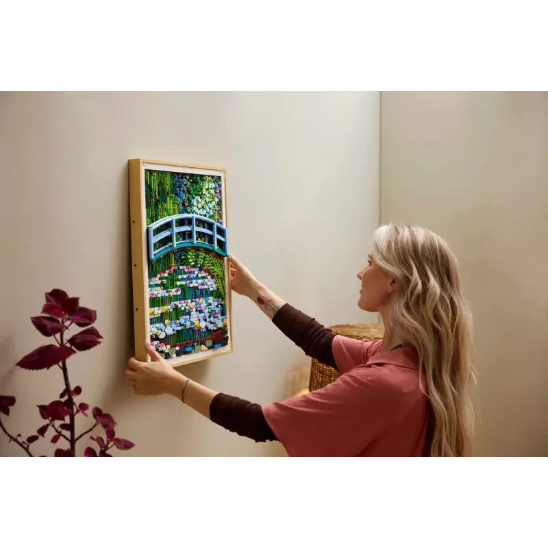 LEGO Art 31220 Claude Monet — Ponte giapponese sul laghetto delle ninfee