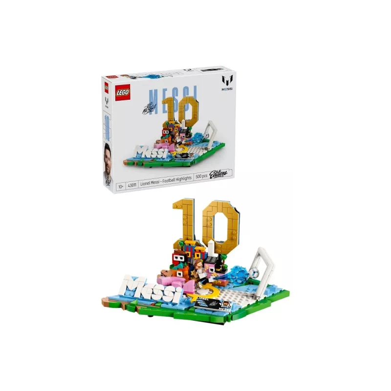 LEGO Editions Sports 43011 Lionel Messi — Momenti di calcio