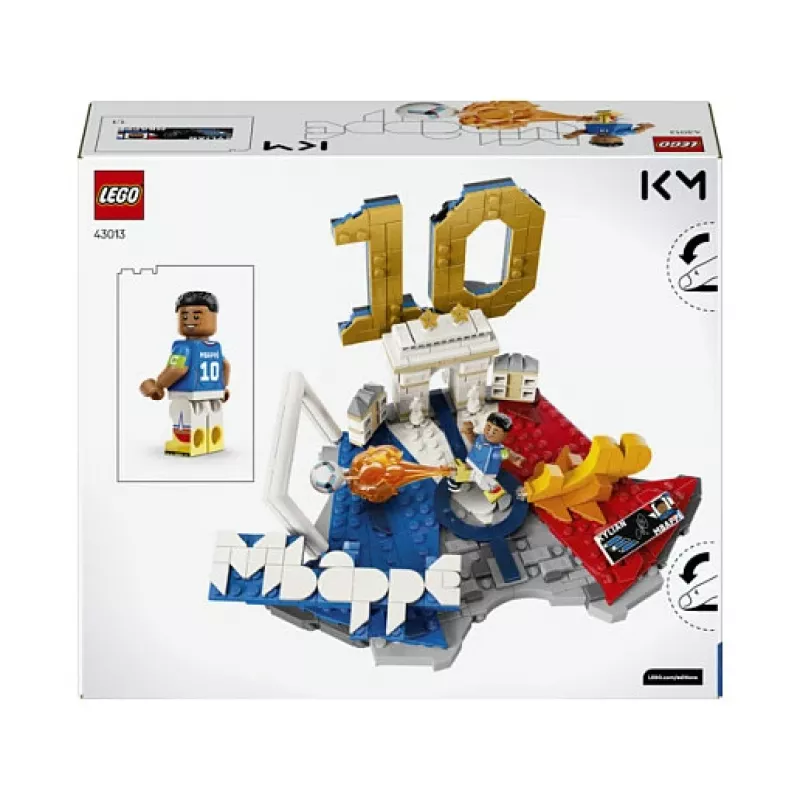 LEGO Editions 43013 Kylian Mbappé – momenti calcistici