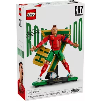 LEGO Editions Sports 43016 Cristiano Ronaldo — Leggenda del calcio
