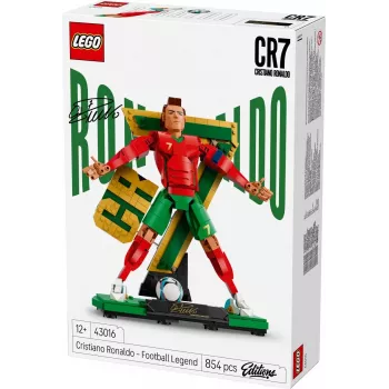 LEGO Editions Sports 43016 Cristiano Ronaldo — Leggenda del calcio