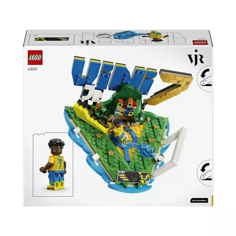 LEGO Editions 43027 Vini Jr. – momenti calcistici