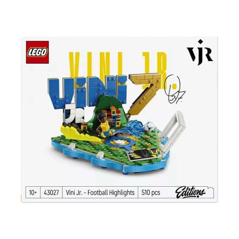LEGO Editions 43027 Vini Jr. – momenti calcistici