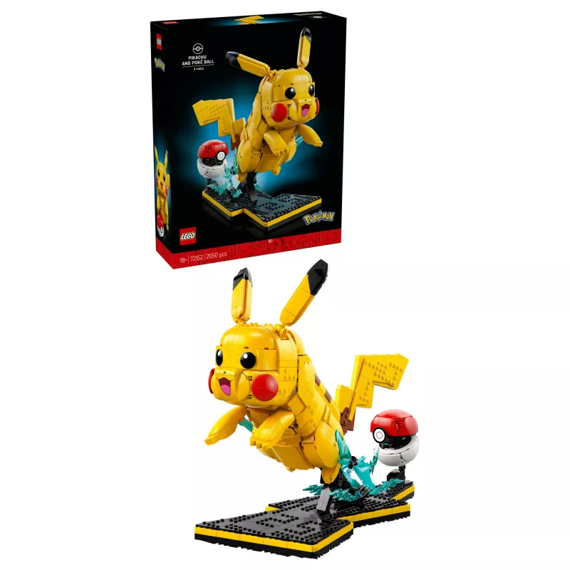 72152 Pokémon Pikachu e Pokéball