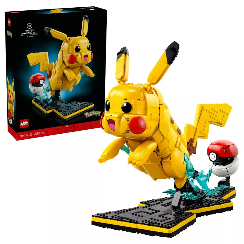 72152 Pokémon Pikachu e Pokéball