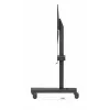 Carrello da terra per TV EDBAK MTR200 con regolazione elettrica in altezza, supporto mobile per display