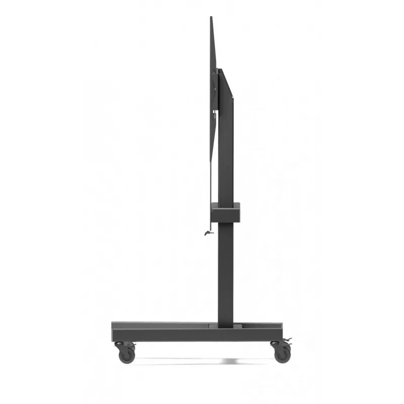 Carrello da terra per TV EDBAK MTR200 con regolazione elettrica in altezza, supporto mobile per display