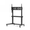 Carrello da terra per TV EDBAK MTR200 con regolazione elettrica in altezza, supporto mobile per display
