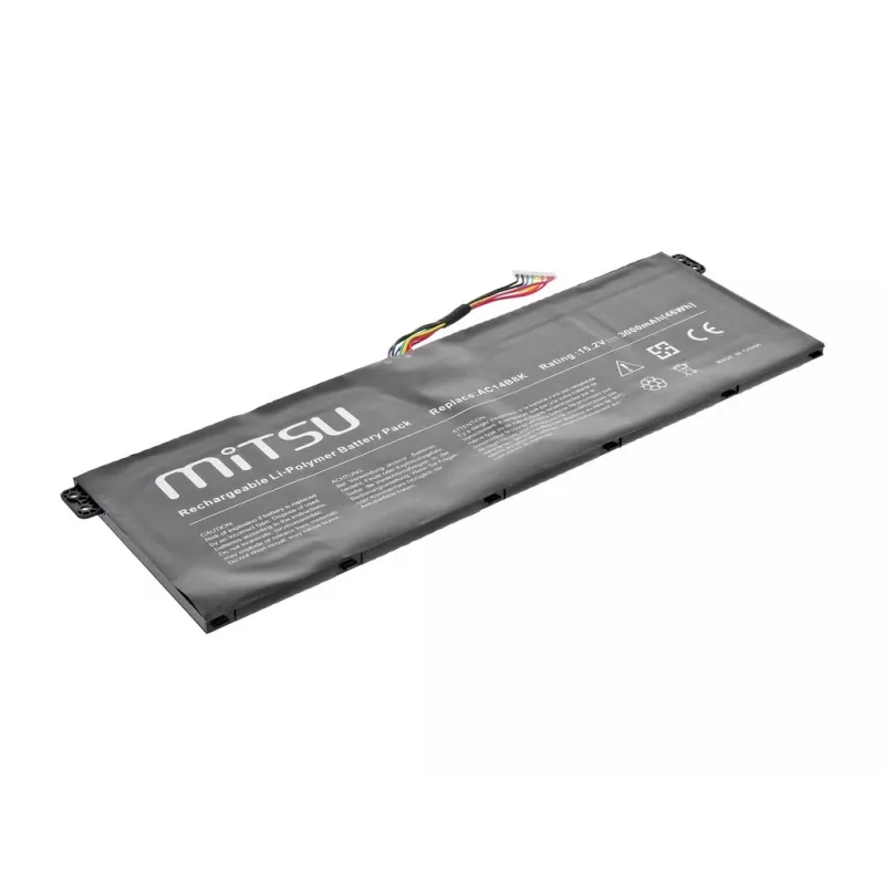 Batteria MITSU BC/AC-E3 per laptop Acer 2200 mAh 33 Wh 15,2 V