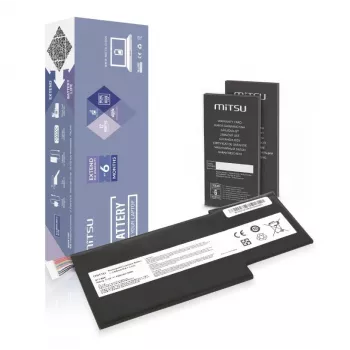Batteria MITSU BTY-M6K MS-17B4 11,4V 4300mAh (49Wh) per laptop MSI