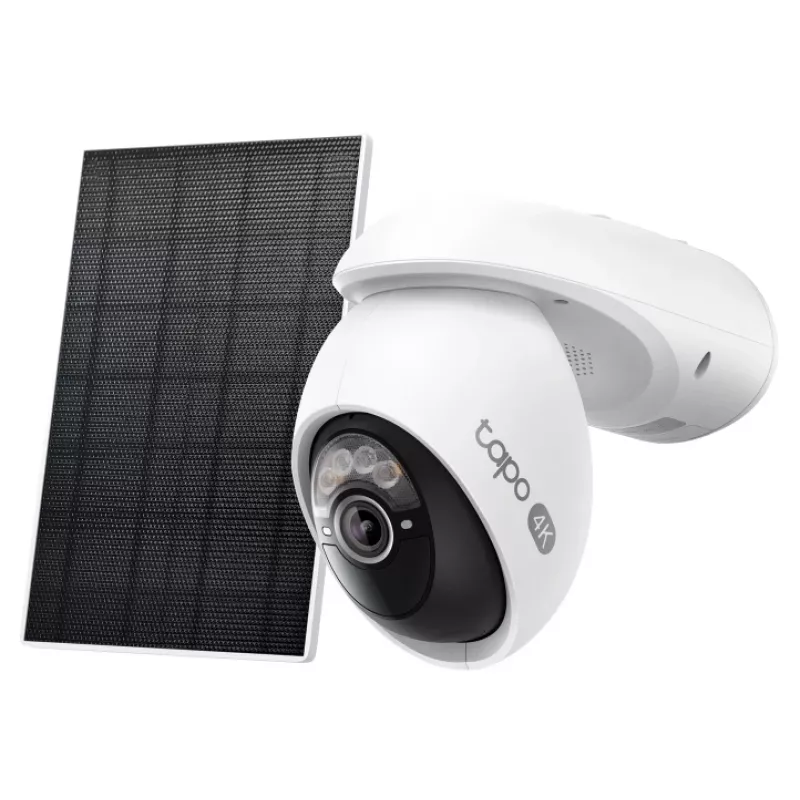 TP-Link Tapo kit telecamera di sicurezza orientabile/alimentata a energia solare