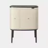 Brabantia Bo Touch Bin 34 L 2 cestini beige larghezza 540 mm profondità 312 mm altezza 680 mm