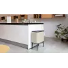 Brabantia Bo Touch Bin 34 L 2 cestini beige larghezza 540 mm profondità 312 mm altezza 680 mm