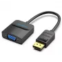 Adattatore I/O DP su VGA/0,15 m nero Hbfbb Vention