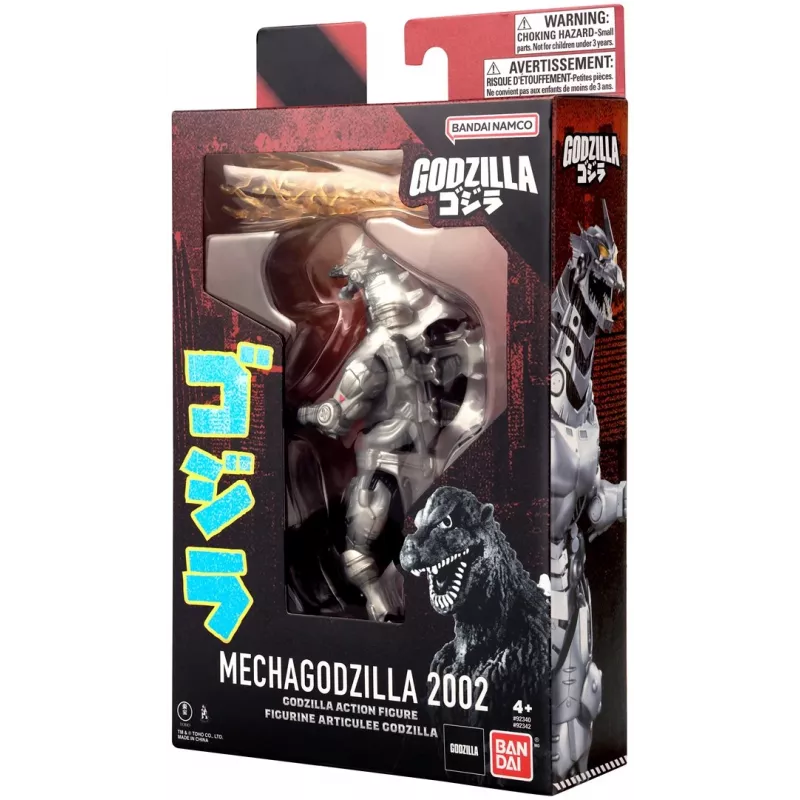 Action Figure Bandai Mecha Godzilla 2002 — figura articolata da collezione, Modello 92342