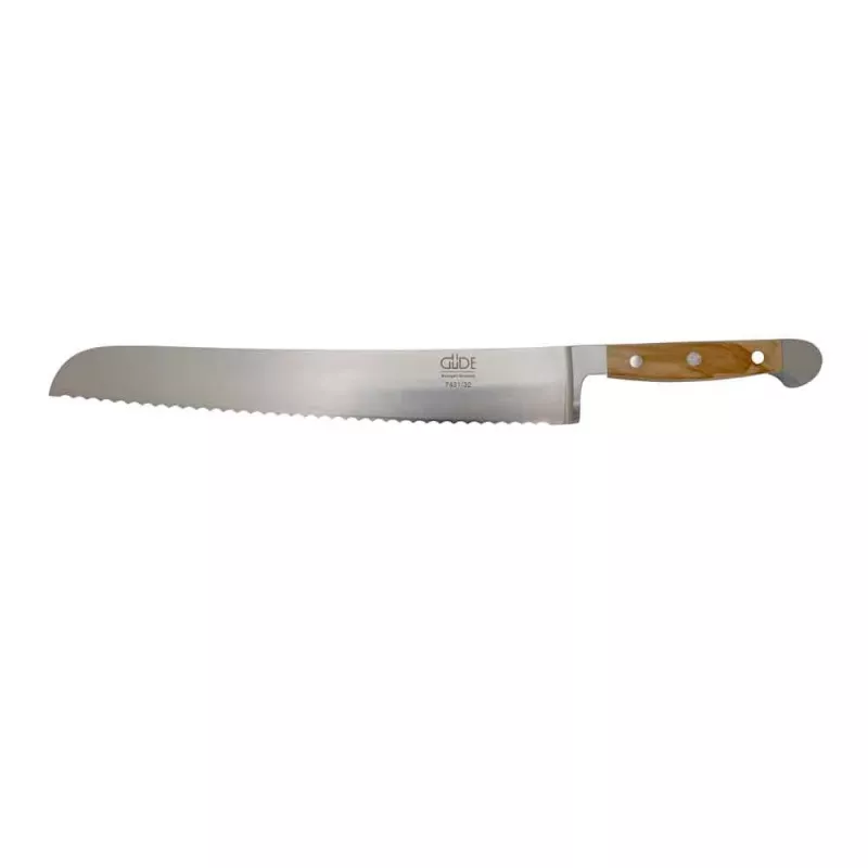 Güde Alpha Ulivo Pane coltello da pane, 32 cm
