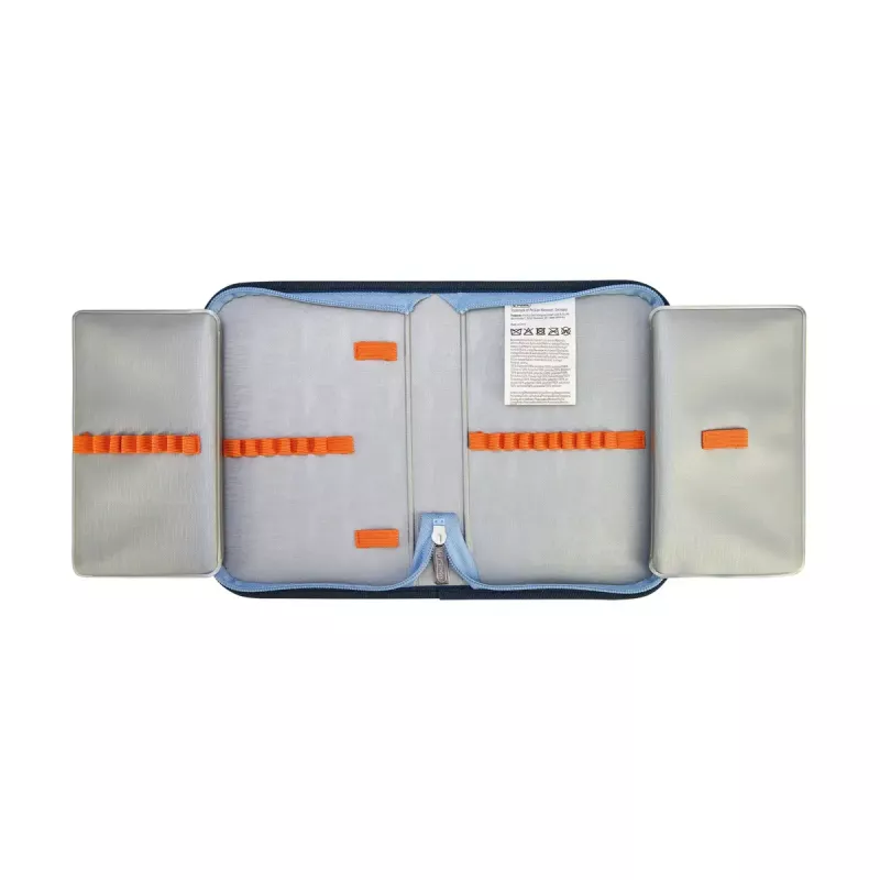 Set zaino scuola HERLITZ Loop Plus TechMech per bambino — poliestere, composto da zaino, borsa sport, astuccio, pochette