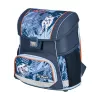 Set zaino scuola HERLITZ Loop Plus TechMech per bambino — poliestere, composto da zaino, borsa sport, astuccio, pochette