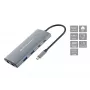 CONCEPTRONIC Dock 10-in-1 USB-C->HDMI/2xUSB-C/3xUSB-A/+ 20cm gr