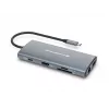 CONCEPTRONIC Dock 10-in-1 USB-C->HDMI/2xUSB-C/3xUSB-A/+ 20cm gr