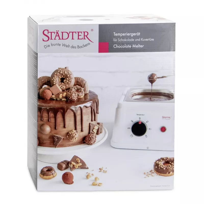 Städter Sciogliercioccolato, 1,5 L, argento/bianco