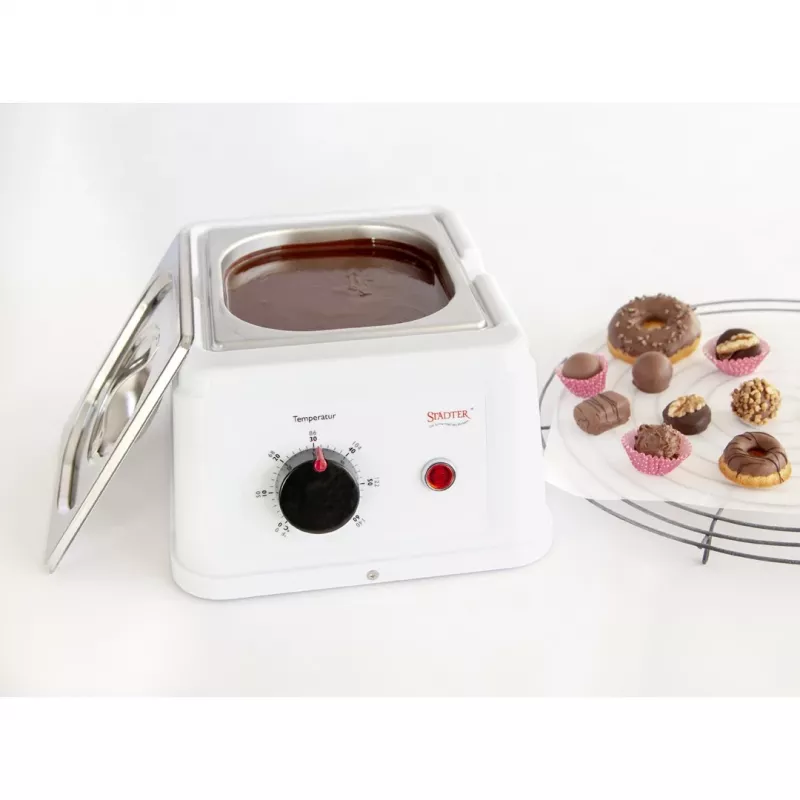 Städter Sciogliercioccolato, 1,5 L, argento/bianco