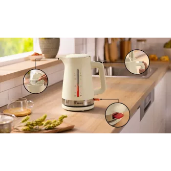 Bollitore Bosch MyMoment 1,7 l 2400 W crema