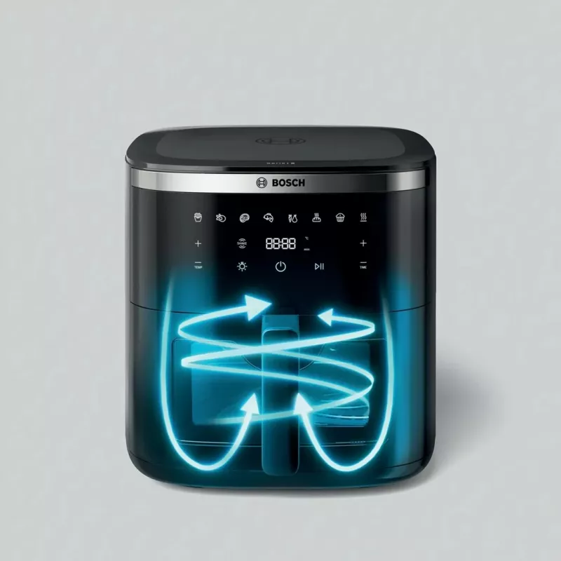 Friggitrice ad aria Bosch Serie 6 MAFS2671B apparecchio singolo 7,2 L a sé stante 1800 W friggitrice ad aria nero